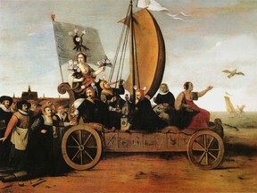 Wagon of Fools par Hendrik Gerritsz Pot, 1637