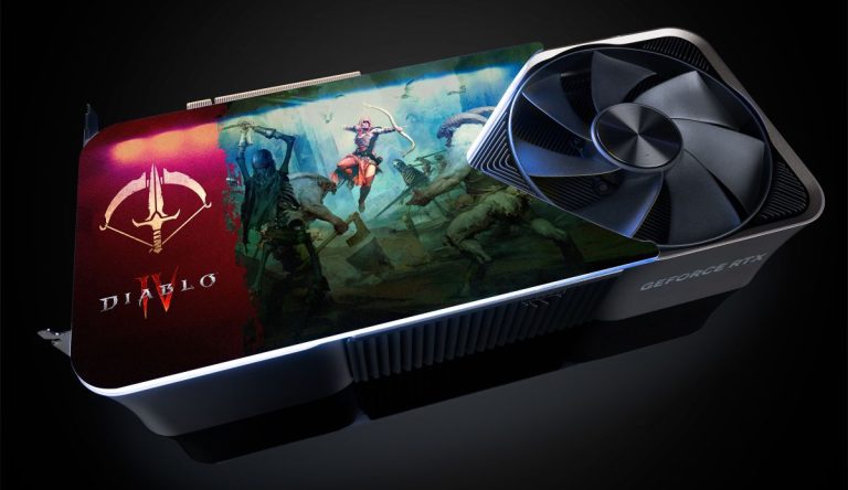 Nvidia offre une GeForce RTX 4080 avec une plaque arrière Diablo IV