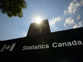 L'édifice et l'enseigne de Statistique Canada à Ottawa