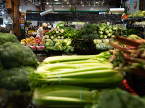 Légumes dans une épicerie