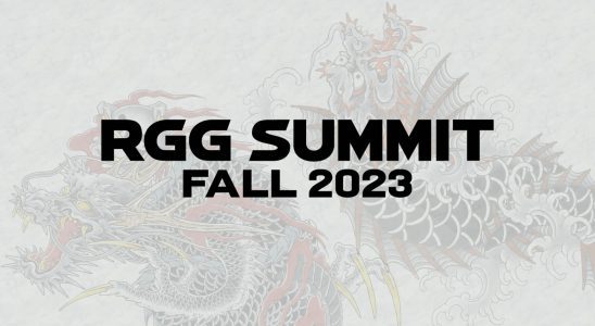 RGG Summit Fall 2023 / Ryu Ga Gotoku Studio Présentation des nouveaux titres annoncée