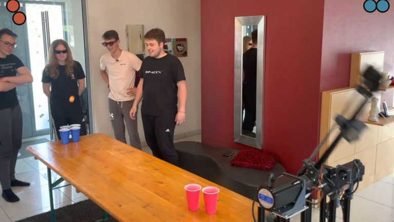 Raspberry Pi alimente le robot gagnant du bière-pong