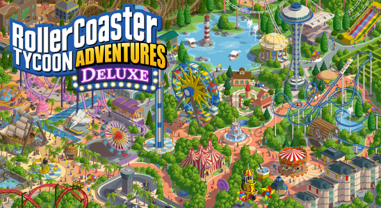 RollerCoaster Tycoon Adventures Deluxe annoncé pour PS5, Xbox Series, PS4, Switch et PC