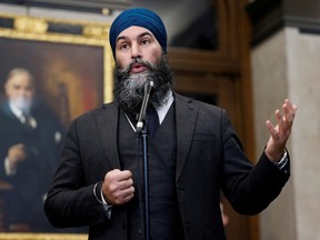 Le chef du NPD Jagmeet Singh