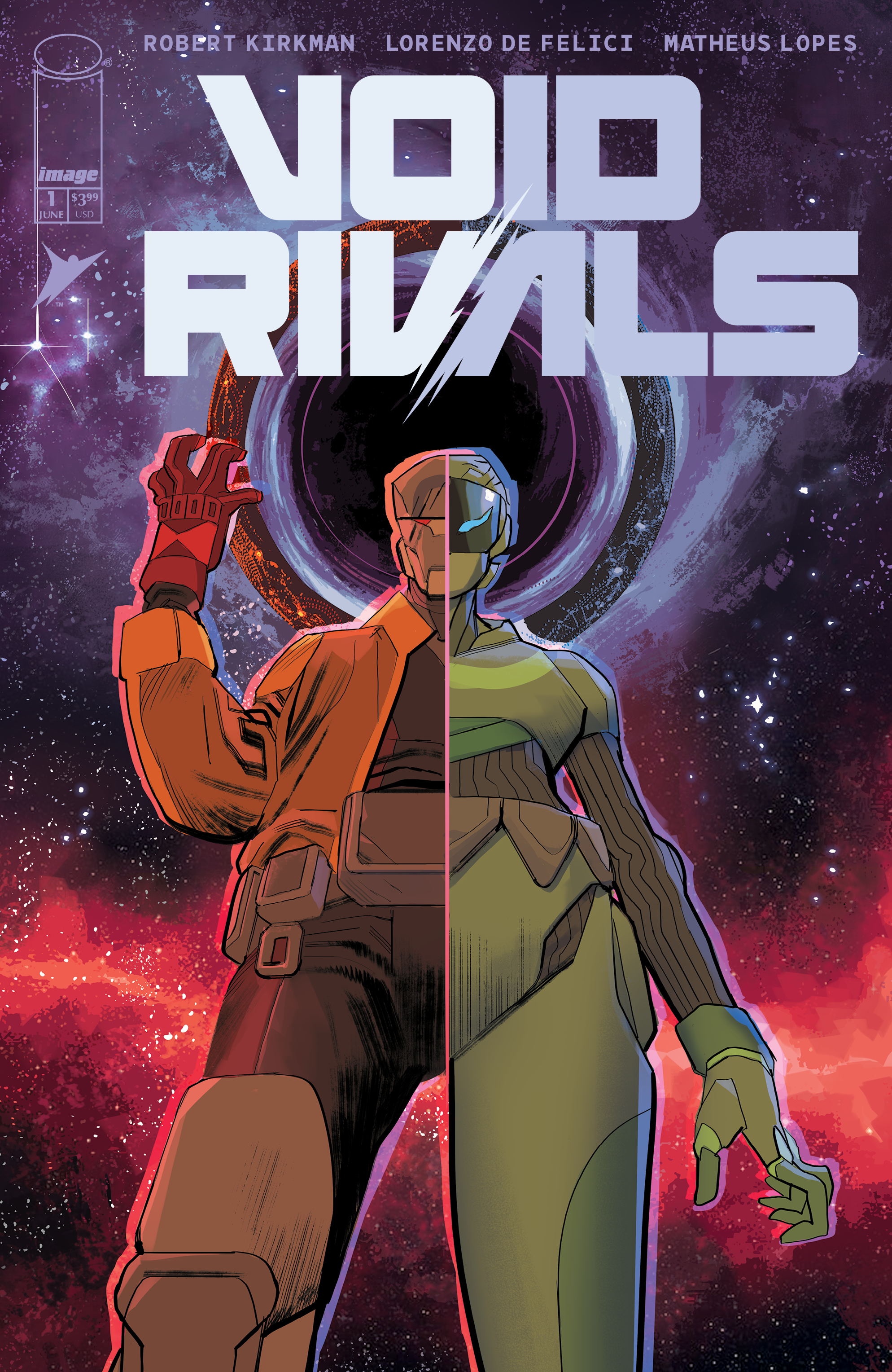 La couverture de Void Rivals #1.