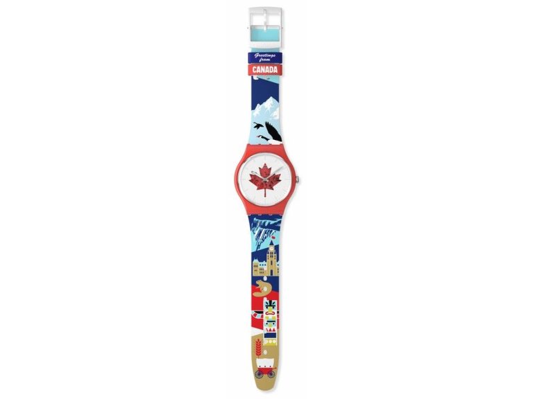 The It List : Swatch lance la montre canadienne par excellence