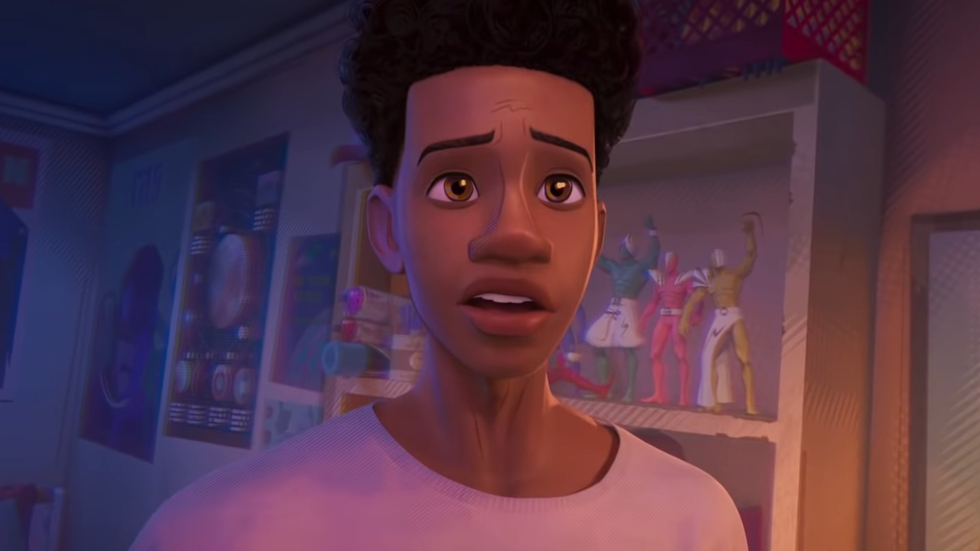 Miles Morales (Shameik Moore) dans Spider-Man : Across the Spider-Verse