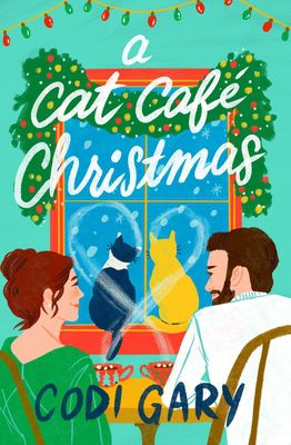 Couverture du livre d'un chat café noël