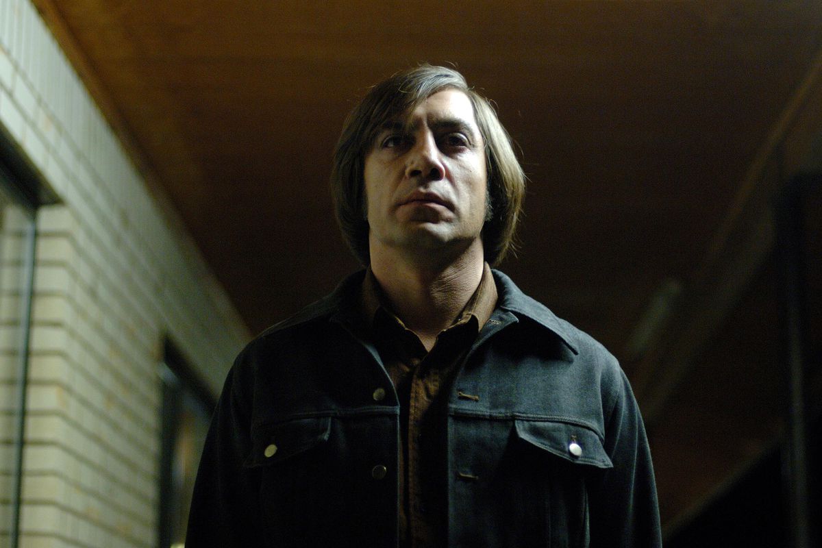 Javier Bardem dans No Country in Old Men.