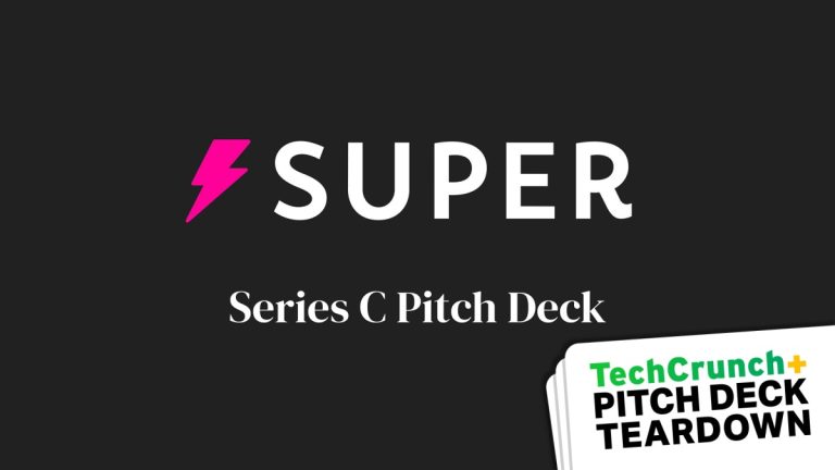 Pitch Deck Teardown: le deck de série C de 60 millions de dollars de Super.com