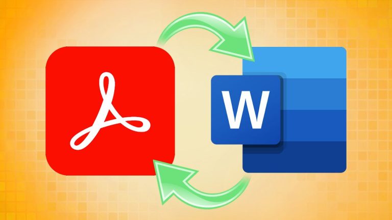 Comment convertir un PDF en un document Word et un document Word en PDF