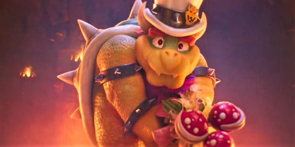 Bowser faisant une jolie pose du film Super Mario Bros.