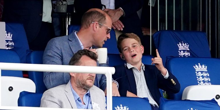 Prince George aime la pizza et le temps père-fils avec le prince William au match de cricket