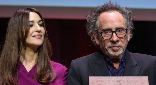 Tim Burton et Monica Bellucci de mercredi confirment leur relation