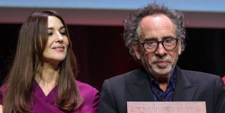 Tim Burton et Monica Bellucci de mercredi confirment leur relation
