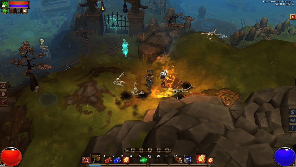 Capture d'écran de Torchlight 2.