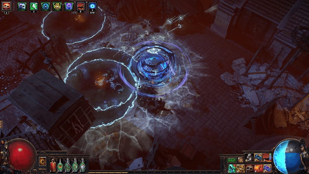 Capture d'écran de Path of Exile.