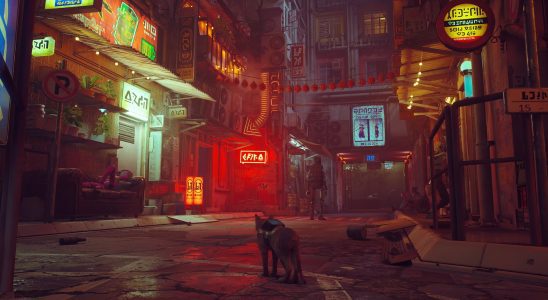 Best Steam Summer Sale 2023 Steam Deck Games / BlueTwelve PS4 PS5 game Stray is cat perspective on dogs life, hope in dystopian cyberpunk or hopepunk dog's life