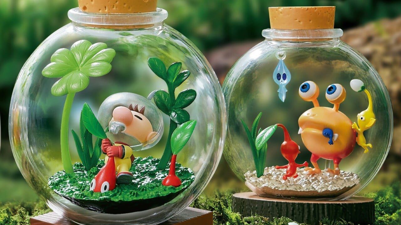 Ces figurines Pikmin Terrarium sont irrésistibles, et nous en avons toutes besoin
