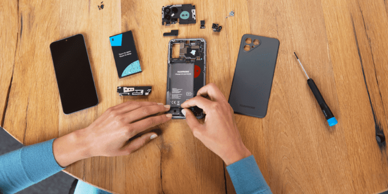 Fairphone 4, le smartphone réparable et durable, arrive aux États-Unis