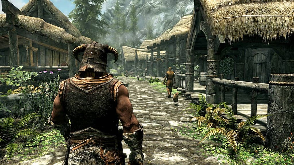 Capture d'écran de Elder Scrolls Skyrim