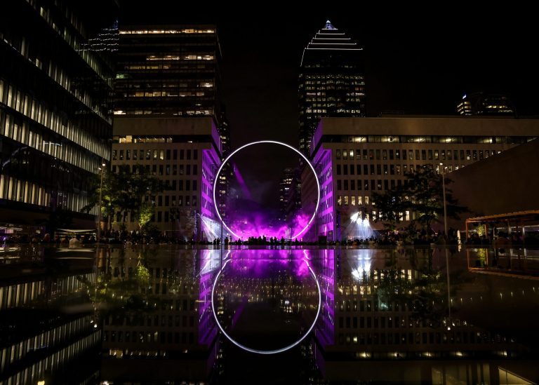 Lumières, bouchées et délices à Montréal