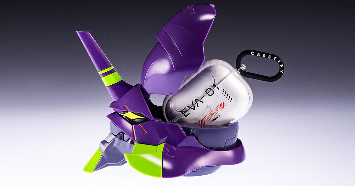 Cet étui officiel Evangelion AirPods est parfait
