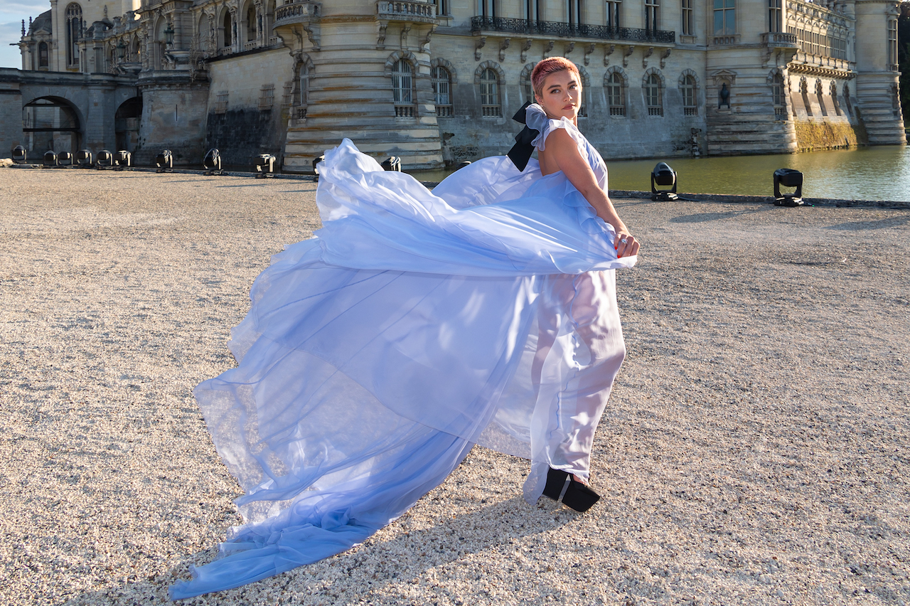 Florence Pugh à la Fashion Week