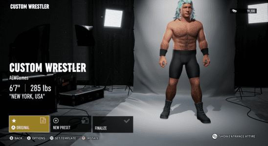 Comment créer des formules de lutteur dans AEW Fight Forever