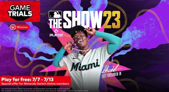 MLB The Show 23 est le prochain essai de jeu en ligne Switch en Amérique du Nord