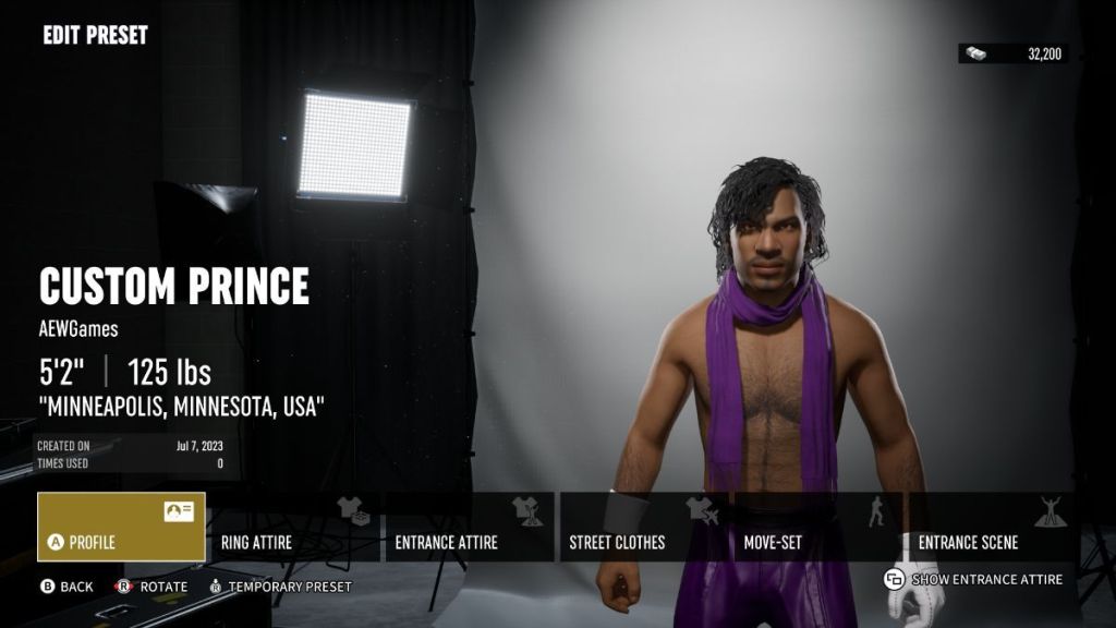 Voici une collection et une liste de certaines des meilleures formules de création de lutteur (CAW) dans AEW: Fight Forever, pour faire des goûts de Hulk Hogan, Prince, Hana Kimura, Randy Savage, AJ Styles, Koto Ibushi