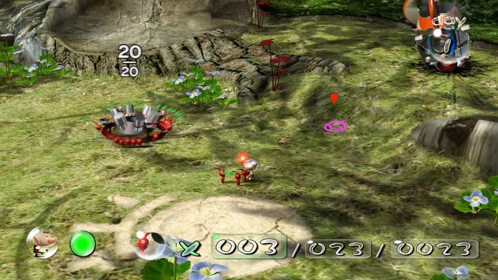 GameCube Pikmin 1 est charmant pour la façon dont il n'est pas Nintendo un-Nintendo dans la conception de jeux et les visuels terrestres banals – 2 3 4 sont différents et plus colorés.