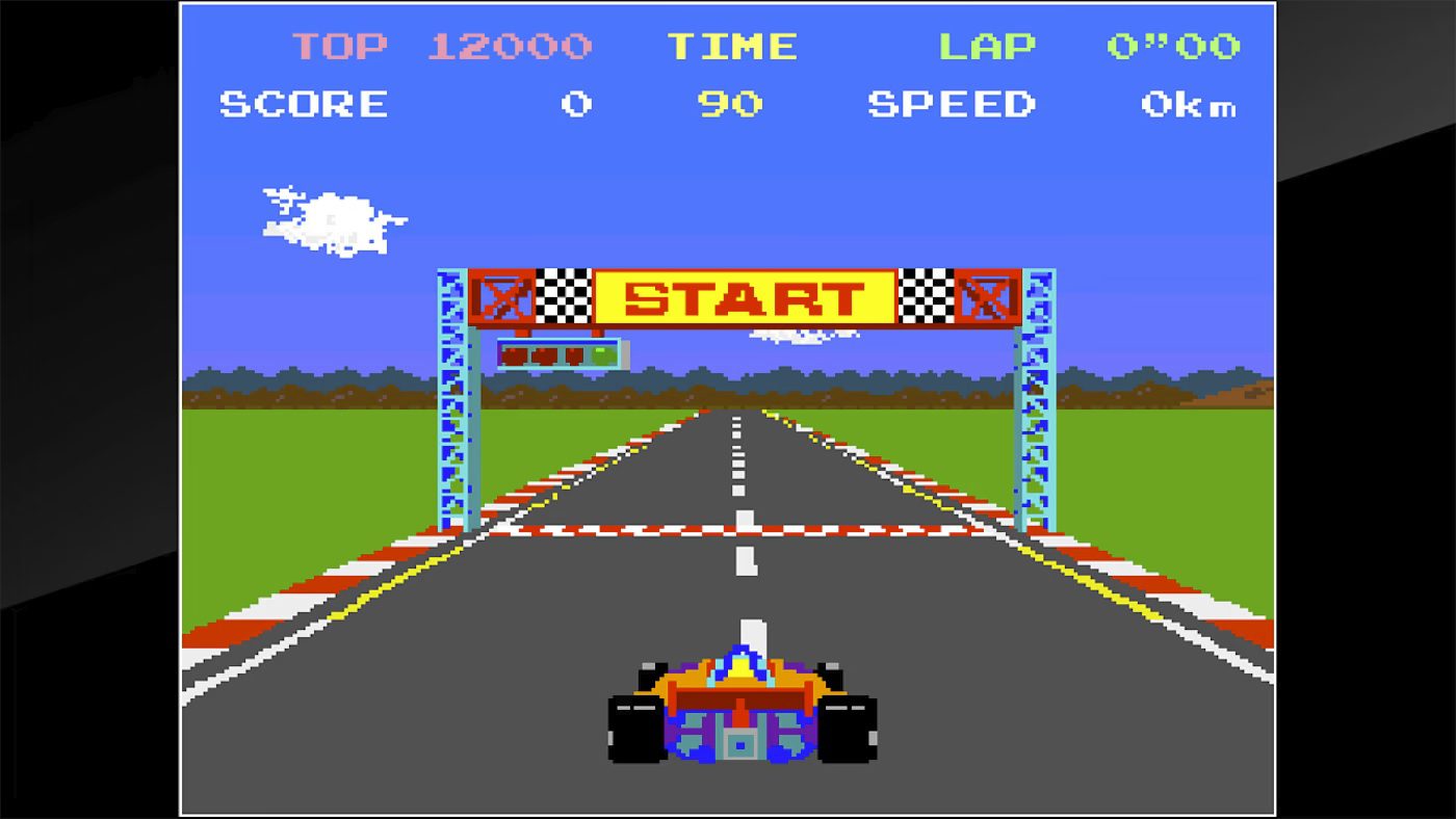 Arcade Archives Jeu de pole position
