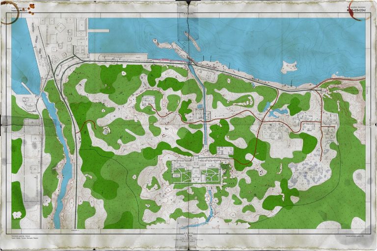 All Extraction Points on Shoreline Map in Escape from Tarkov - Shoreline Map