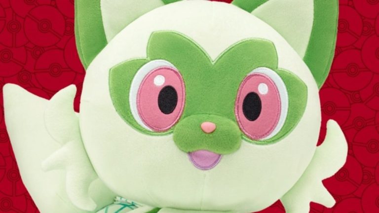 Pokémon Scarlet et Violet's Grass Starter Sprigatito rejoint la collection Build-A-Bear
