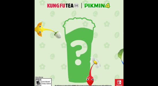 Les détails de la promotion Kung Fu Tea Pikmin 4 révélés