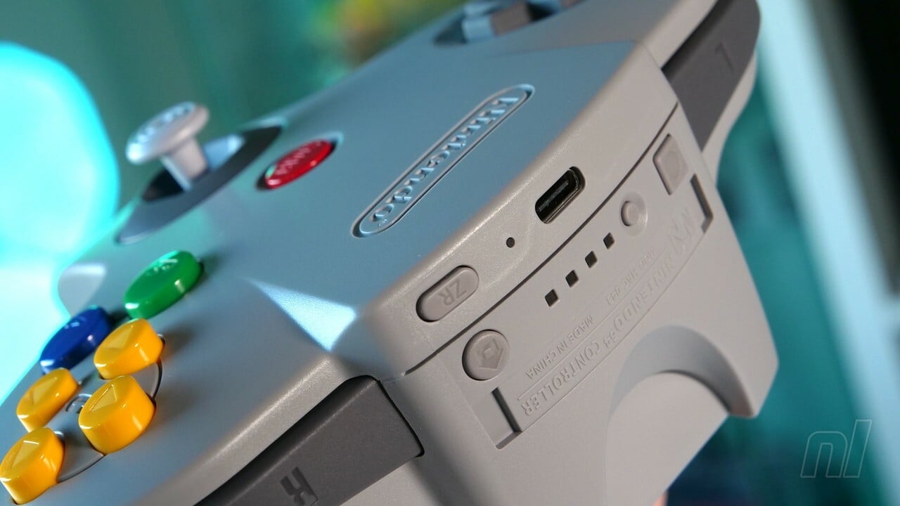 Les contrôleurs Switch Online N64 sont de retour en stock maintenant
