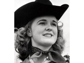 Patsy Rodgers est devenue la première reine du Stampede en 1946