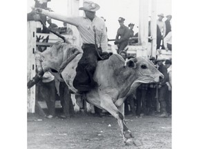 Reg Kesler au STampede de Calgary de 1949