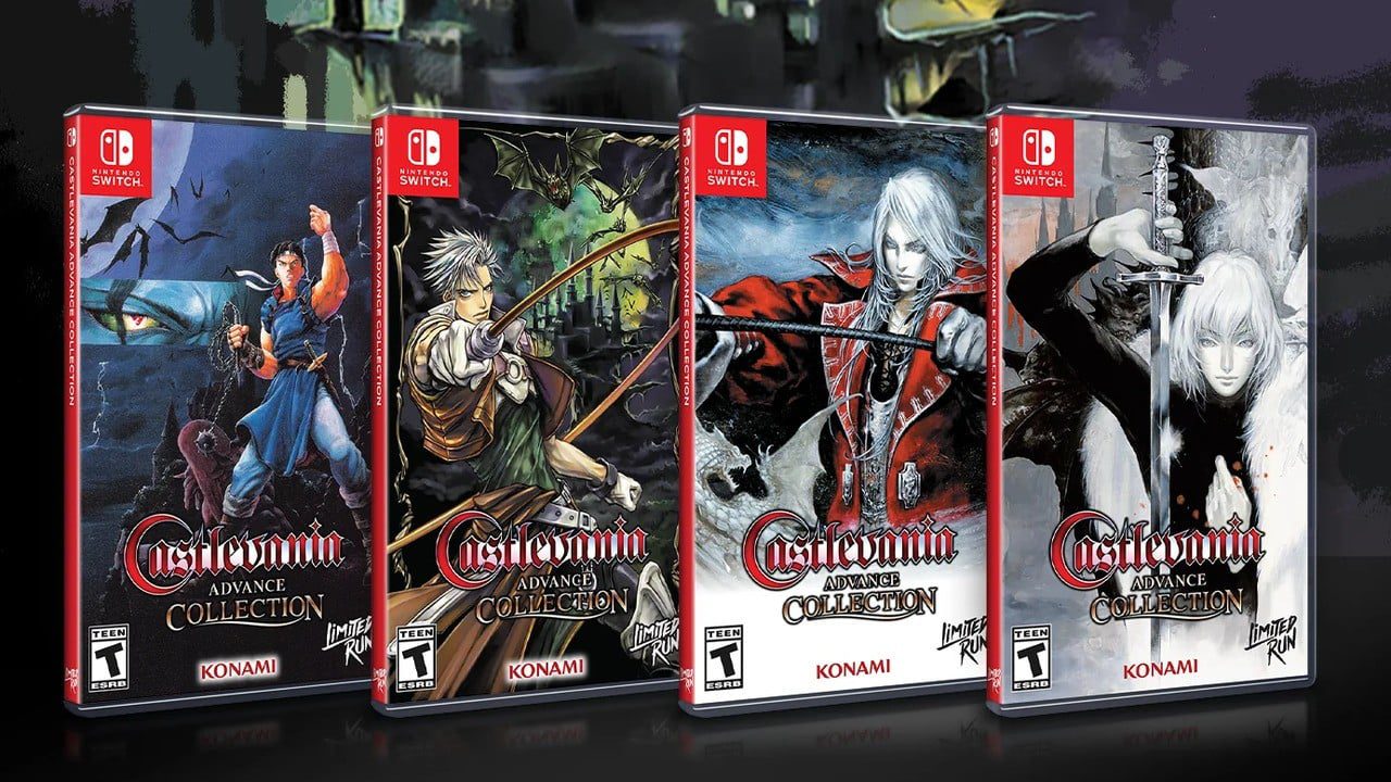 Castlevania Advance Collection marque une sortie physique sur Switch, les précommandes ouvrent le 28 juillet
