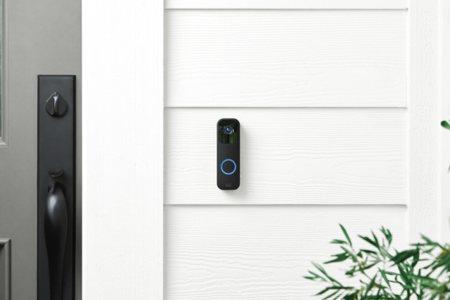 La caméra Blink Doorbell. 