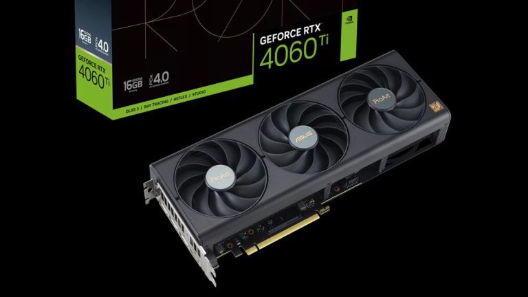 Les cartes graphiques Asus Dual et ProArt RTX 4060 Ti 16 Go dévoilées