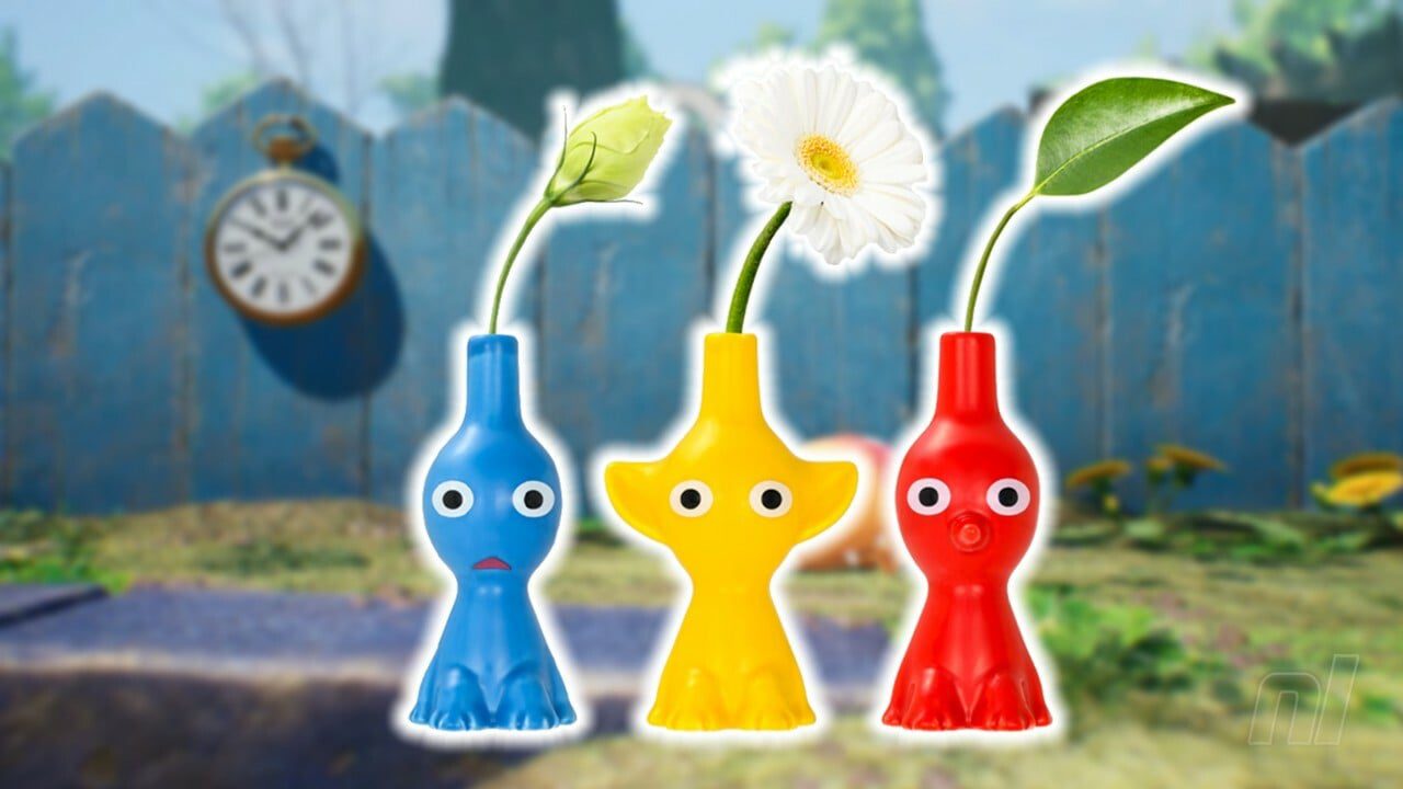 Aléatoire : ces vases à fleurs Pikmin fleuriront bientôt sur ma boutique Nintendo (Europe)
