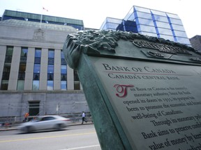 La Banque du Canada à Ottawa.