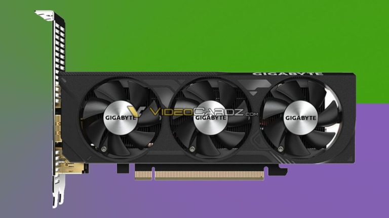 Gigabyte RTX 4060 pourrait devenir la première conception Ada Lovelace à profil bas