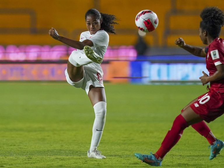 De retour d’une blessure, l’étoile montante canadienne Jayde Riviere attend avec impatience sa deuxième Coupe du monde féminine