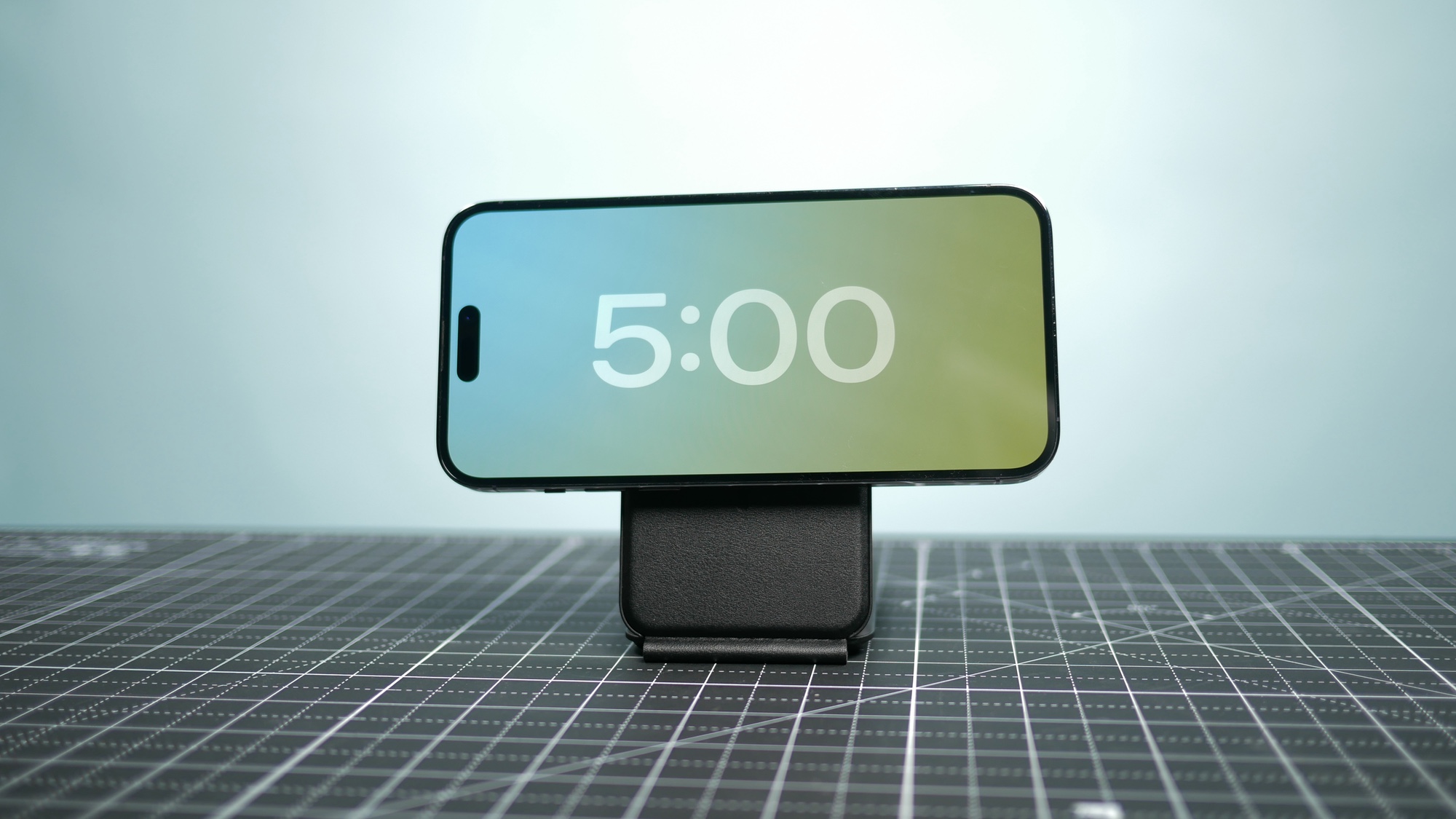 Horloge solaire en mode veille iOS 17