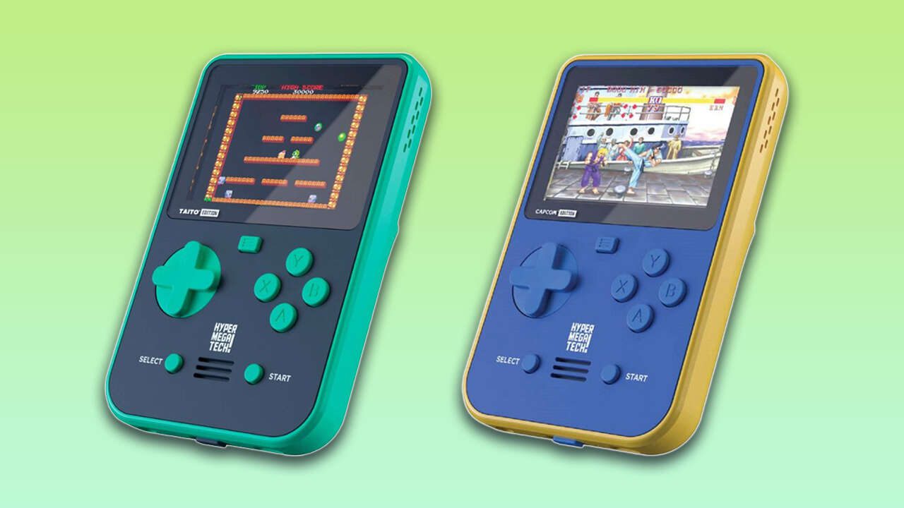 Les nouveaux ordinateurs de poche Super Pocket d'Evercade incluent Street Fighter II, Space Invaders, etc.
