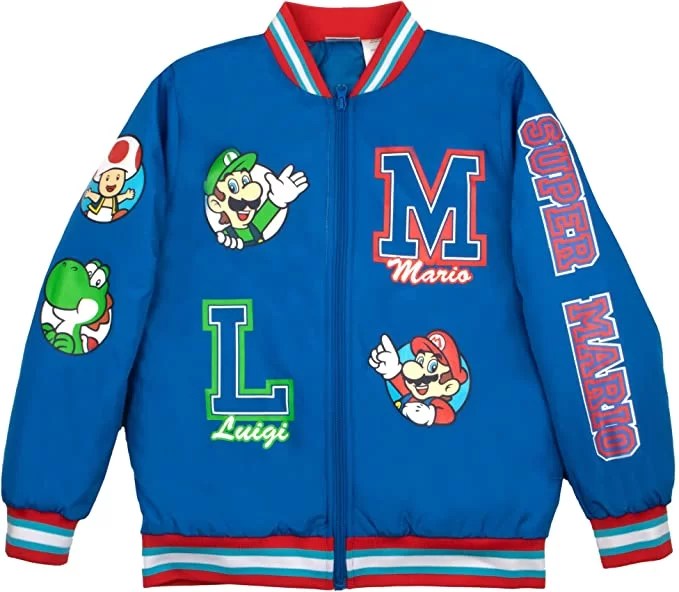 Blouson aviateur Super Mario