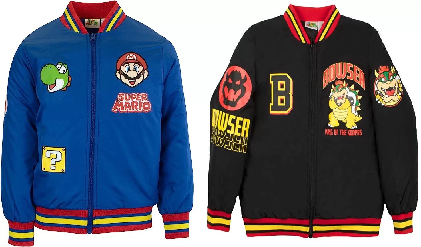 Édition spéciale Mario Bomber Jackets Emmenez votre fandom dans les rues – Chit Hot
